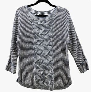 Nic+Zoe Linen Blend Knit Sweater​​​